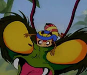 hutch fighting a villain