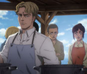 nicolo cooking for sasha and the others