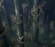 levi surrounded by titans