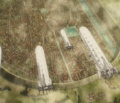 marley airships attacking paradis