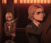 annie and hitch at the stables