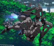 TSF's in action over Sadogashima
