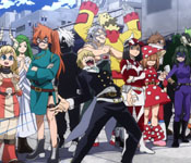 Hero Class 1-B at the training ground