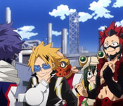 Hitoshi's group in Hero class 1-A
