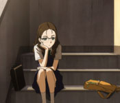 ai's friend waiting at their stairwell