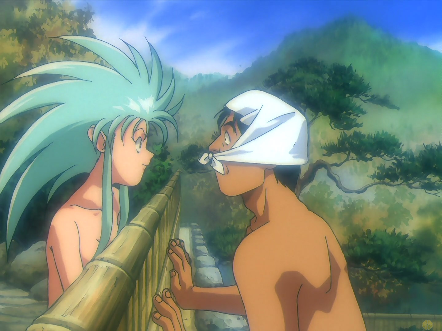 While Mihoshi is sent to Earth to pursue the criminal Kagato, Tenchi and th...