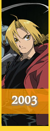 List of 2003 Anime