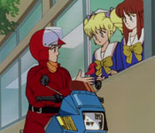 Eriko at school